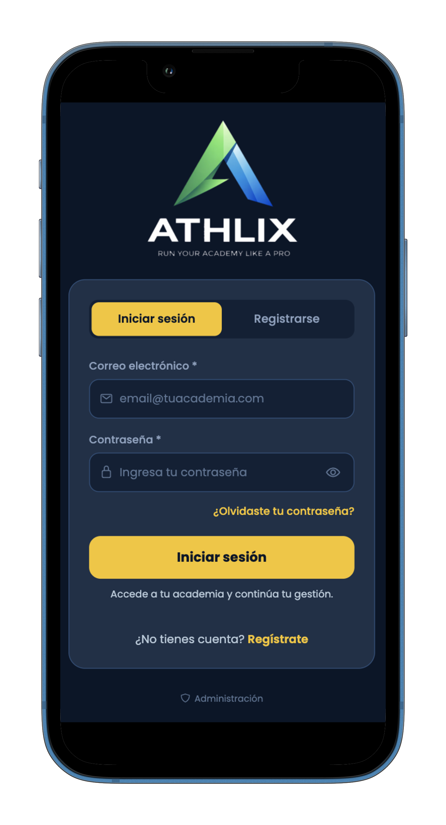 Login ATHLIX